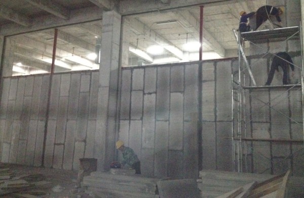 遠(yuǎn)大內(nèi)部輕質(zhì)隔墻板裝修展示一